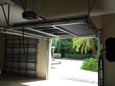 Lifestyle Garage door screen (with/without passage way)