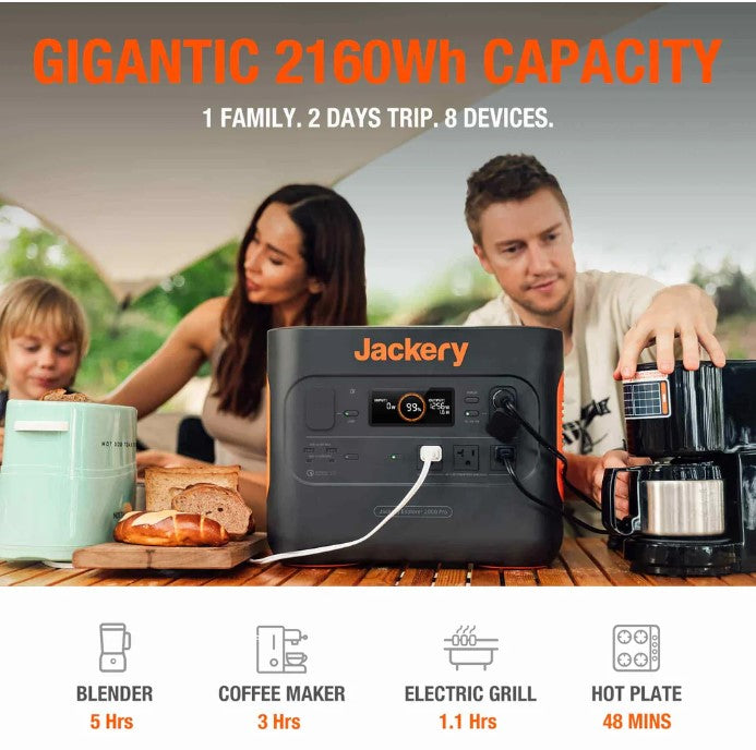 Jackery 2160Wh portable power station E2000Pro