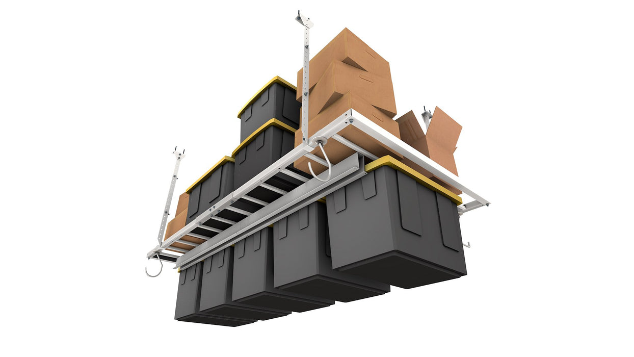 3-IN-1 overhead garage storage system